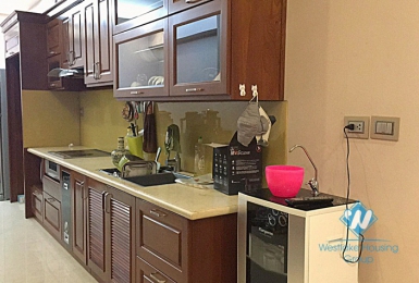 A good quality house for rent on Vinh Phuc street, Ba Dinh District